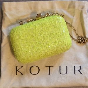 Kotur sequined evening bag